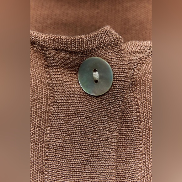 ZARA BASIC KNIT SCARF SWEATER - Picture 8 of 10